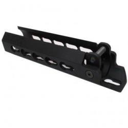 Garde-main KeyMod type DT pour MP5 WE GBB - Aluminium 6063 CNC / Noir - WiiTech