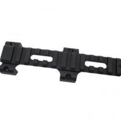 Rail 5.5" Picatinny pour SMG5 VFC/WE GBB - Aluminium 6063 CNC / Noir - WiiTech