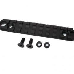 Rail Picatinny 9 Slots avec mount sangle QD pour KeyMod - Aluminium 6063 CNC / Noir - WiiTech