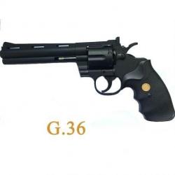 Revolver 357 Magnum 6" Ressort Noir (Galaxy) Airsoft 1.5J Spring