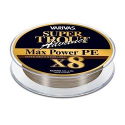 Tresse Varivas Super Trout Advance Max Power PE X8 150m Gris 150m PE 0.6 14,5 lbs