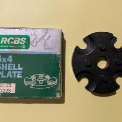 RCBS Shell plate #23 (87223) 32 S&W long pour presse 4X4 progressive