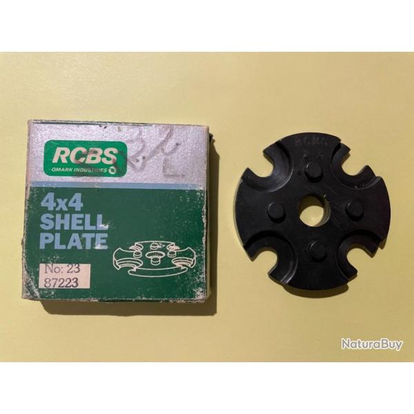 RCBS Shell plate #23 (87223) 32 S&W long pour presse 4X4 progressive