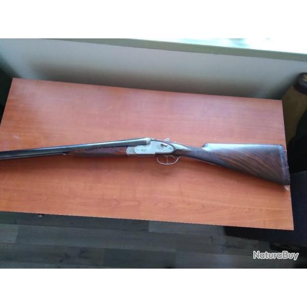 Superbe fusil  platine type HH, tat neuf trs peu servi (issu d'une collection).