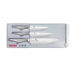 51S.300 Set de 3 couteaux japonais Kai Seki Magoroku Shoso