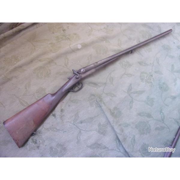 fusil de chasse calibr. 16  chien percussion centrale