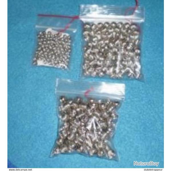 Perles stries 8 mm en mtal nickel ! Indianiste, Trade, Old Time, Reconstitution...