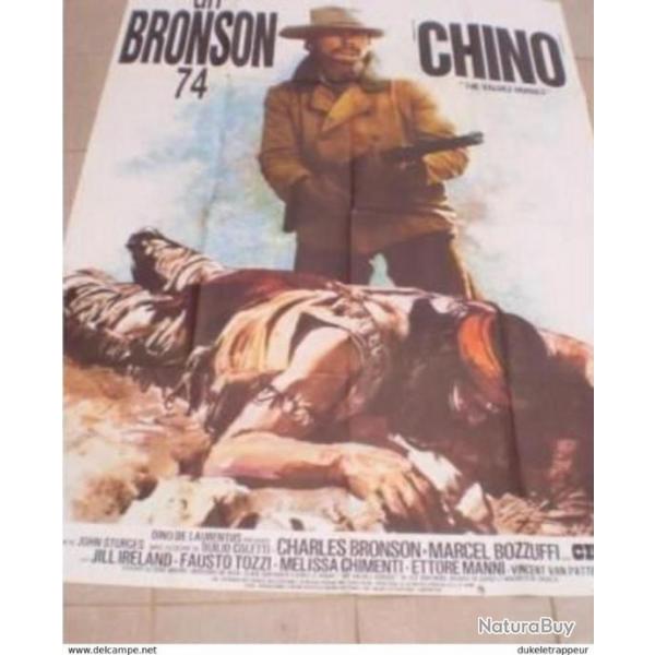 Affiche de cinma "CHINO" 1974 ! Collection .