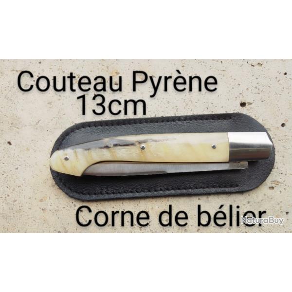 Rare Couteau Pyrne 13cm de jean Paul tisseyre