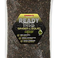 Chenevis Starbaits Probiotic Ready Seeds Ginger Squid Hemp 1Kg