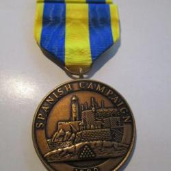 Spanish Campaign 1898 Medal Marine Corps