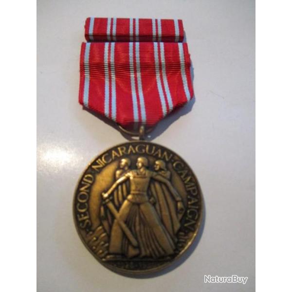 Second Nicaraguan Campain 1926-1930 Medal Navy (2)