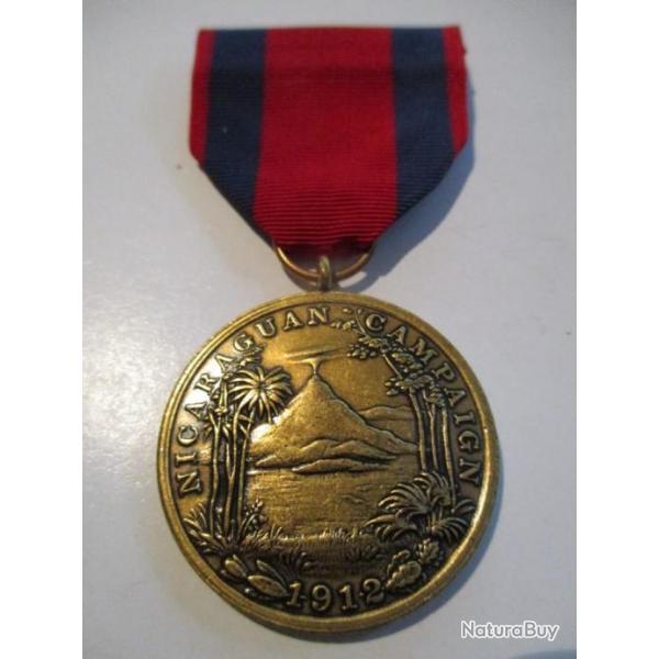Nicaraguan Campaign 1912 Medal Navy