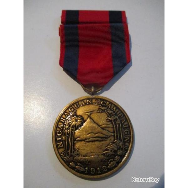 Nicaraguan Campaign 1912 Medal Marine Corps