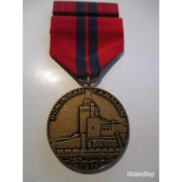 Dominican Campaign 1916 Medal Navy
