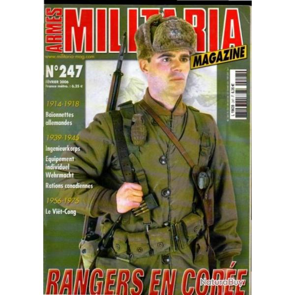 Militaria magazine 247, rations canadiennes, quipement individuel soldat allemand ww2, rangers cor