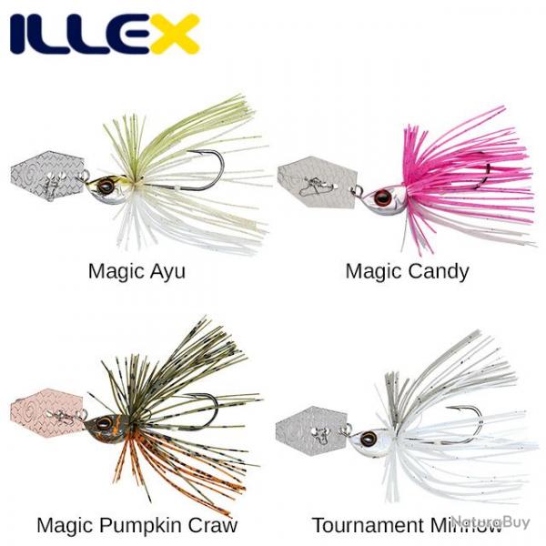 Chatterbait Illex Crazy Crusher JR.7G Magic Pumpkin Craw