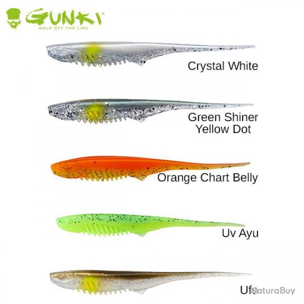 Leurre Souple Gunki Mosquito 110 Orange Chart Belly