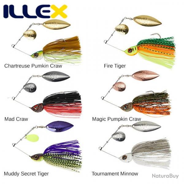 Spinnerbait Illex Crusher JR.14G Firetiger