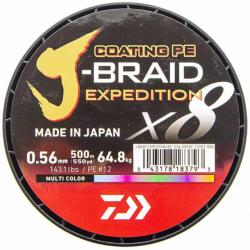 Daiwa Tresse J-Braid Exp X8 Multicolore 500m 143,1lb