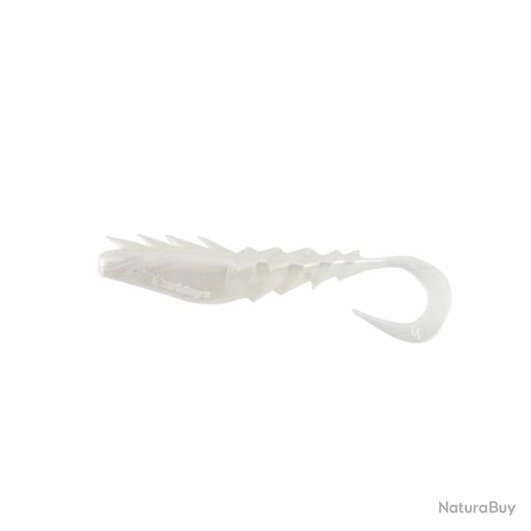 Leurre Souple Berkley Gulp Nemesis Prawn Curl Tail 8cm 8cm Pearl White par 5