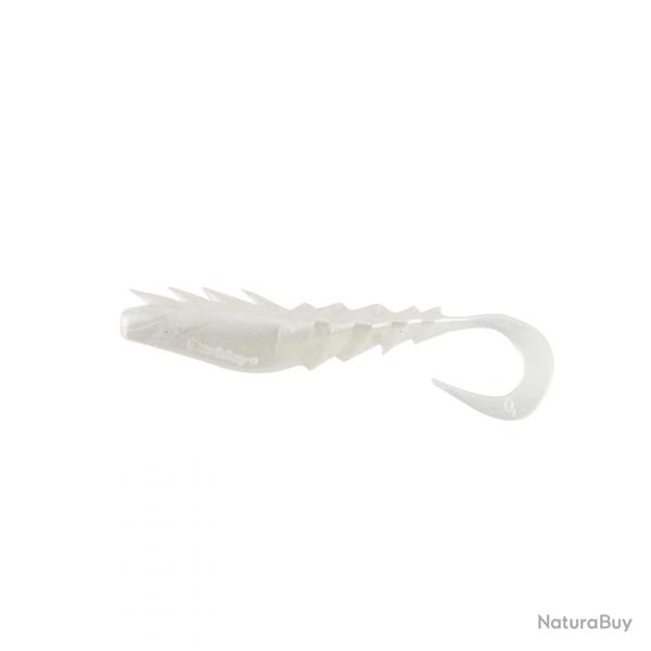 Leurre Souple Berkley Gulp Nemesis Prawn Curl Tail 8cm 8cm Pearl White par 5