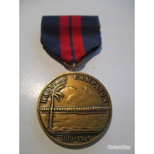 Haitian Campaign Medal 1919-1920 Navy