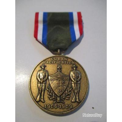 Cuba Pacification Medal 1906-1909 Army - Médailles - Décorations (11275562)