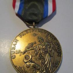 Cuban Pacification Medal 1908 Marine Corps