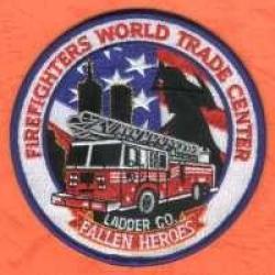 Ecusson FDNY Fallen brothers Ladder