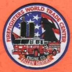 Ecusson FDNY Fallen brothers Engine