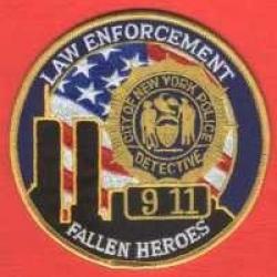 Ecusson Law Enforcement Fallen brothers 9 11