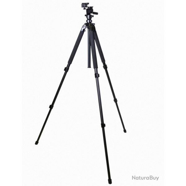 Combo trpied de tir KJI K700 aluminium avec montage REAPER Rail Picatinny