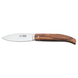Couteau fermant Cudeman C418L Manche bois d'olivier lame 9,5cm