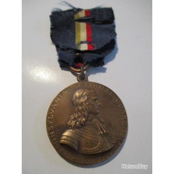 Pennsylvania National Guard 1916-1917 Medal