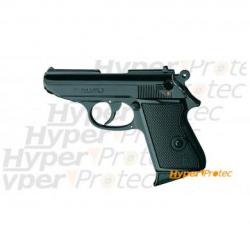 Pistolet alarme PPK 9mm lady à blanc