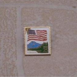 Pin's "timbre U.S. 25 cts YOSEMITE "