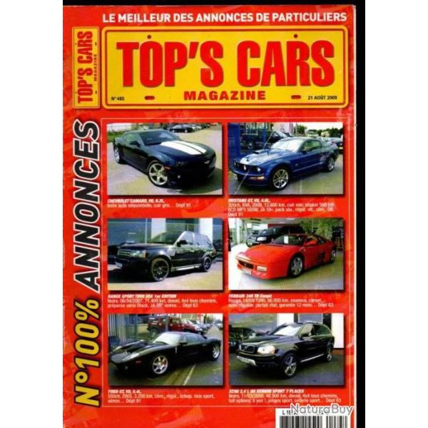 top's cars magazine 3 revues de petites annonces automobiles + 1 BESTcars magazine