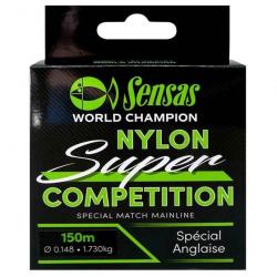 NYLON SENSAS SUPER COMPETITION SPECIALE ANGLAISE 150M 0.148MM