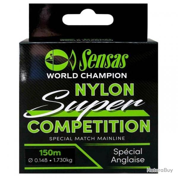 NYLON SENSAS SUPER COMPETITION SPECIALE ANGLAISE 150M 0.148MM