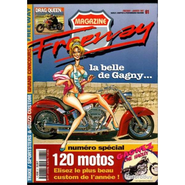 freeway magazine 1997, revues motos , 2 revues + plaquette