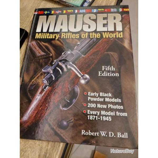Livre Mauser Military Rifles of The World