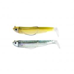 Double Combo Shore Fiiish Black Minnow 90 Ghost Minnow + Wakasagi
