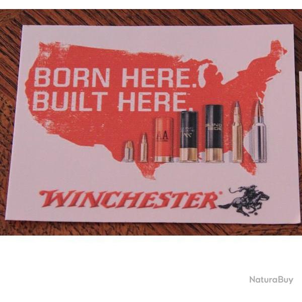Winchester :  Grand Modle de BORN HERE BUILT HER