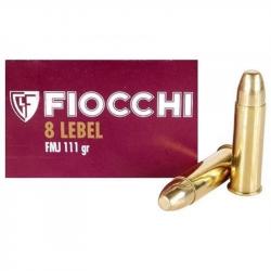 50 munitions FIOCCHI Cal.8MM LEBEL 111 GR FMJ