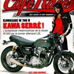 café racer lot des 12 premiers numéros + 1 revue moto de 1997-1998