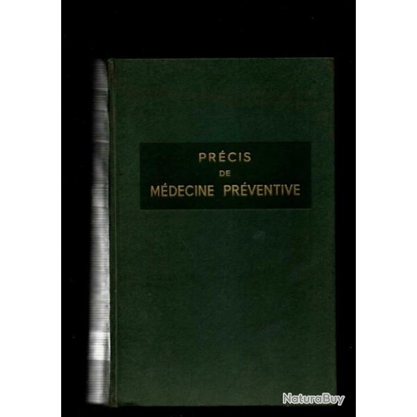 prcis de mdecine prventive 1949 + livret offert