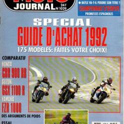 moto journal lot de 8 revues 1995, 1994, 2003, 1997, 1991, 1992 , suzuki, honda, yamaha, virago,