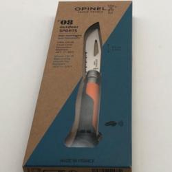 Couteau avec sifflet intégré Opinel n°8 outdoor sports