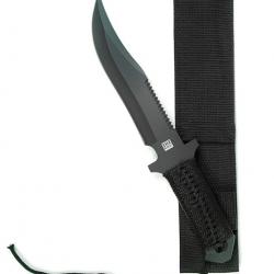 Couteau de combat Recon 10" noir | 101 Inc (0000 8362)